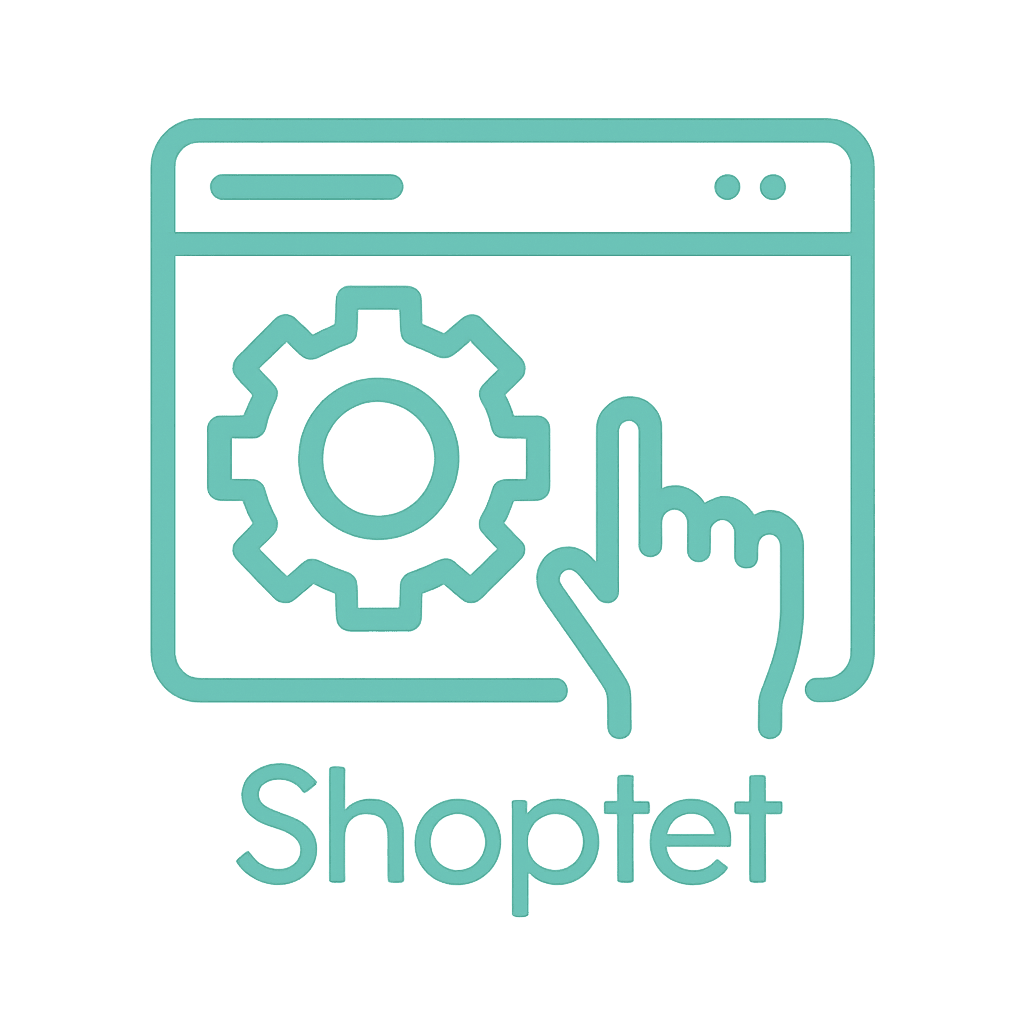 Nastavení administrace e-shopu na obrázku.