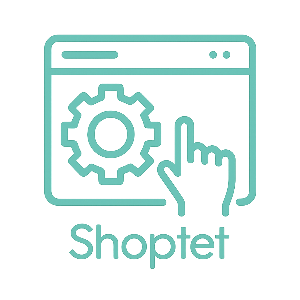 Nastavení administrace e-shopu na obrázku.